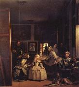 Diego Velazquez Las Meninas.Die Hoffraulein oil painting on canvas